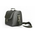 Mens Pu Leather Travel Case Toiletry Vanity Bag