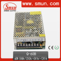 AC to DC 60W Quad Output Switching Power Supply SMPS