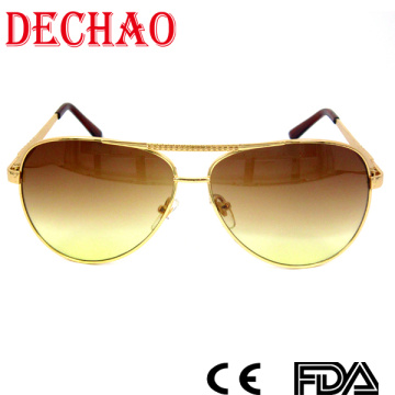 2014 la Chine vente en gros lunettes de soleil métal de haute qualité pour les hommes