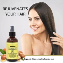 Argan oil essential oil for hair care