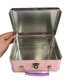 Handle Tin Box Customized Metal Tin Container for Promotion