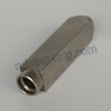 Custom Made CNC de usinagem de aço inoxidável Square Coupling