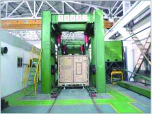 Structural test for Low Noise Container Integrated Type