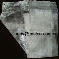 Clear Transparent Leno Mesh Tarpaulin