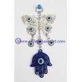 Hamsa hand wall hanging,Butterfly evil eye wall decoration, Turkish nazar lucky evil eye