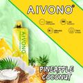 Caneta vape descartável AIVONO AIM-GUN 7000 PUFFS