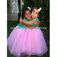 Lovely Turquoise custom-made flower girl dresses CWFaf4240