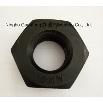 DIN6915 10 Hv Nuts / Structural / Schwarz, Zinkplatte / HDG