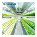 Container indoor farm with hydroponics system