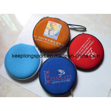 2016fashionable Personalizado Neoprene CD titular, Neoprene CD Case