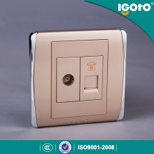 Sasso Certificated TV e Telphone Socket Outlet