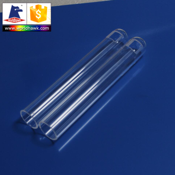 Optical glass sapphire quartz fused silica tube lens