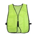 Green Reflective Safety Vest with Mesh Elastic Sides