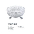 High Quality Glass Sweetmeat Bowl for Daily-Use Kb-Hn0369