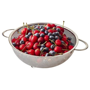 Kitchen Gadgets Basket Strainer Stainless Steel Colander