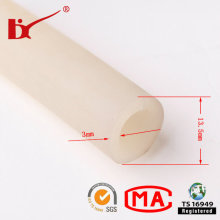Tuyau en caoutchouc transparent de silicone de produits de tube de silicone résistant à la chaleur