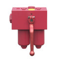 Lube oil duplex pressure filter housing