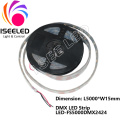 Tiras flexíveis LED de endereço automático de controle DMX