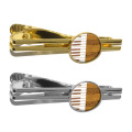 Piano Player Instrument Music Round Golden Clip Clasp