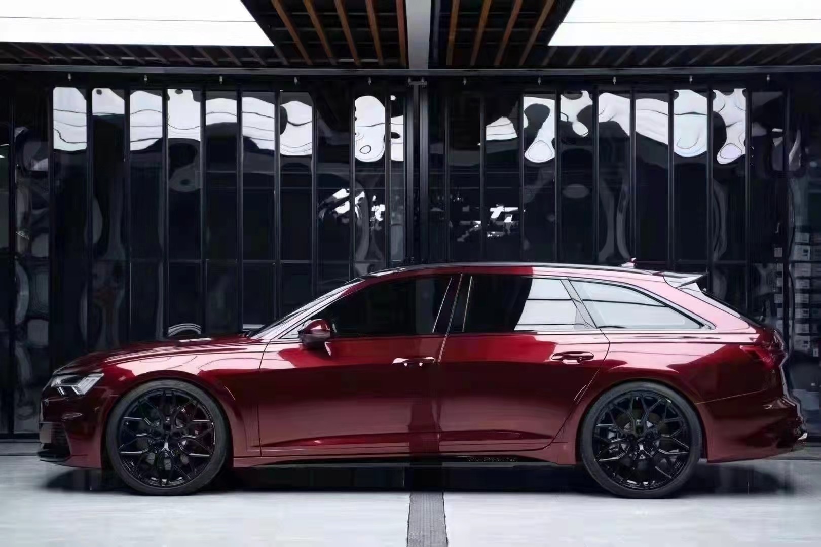 Blood Red Candy Car Vinyl Wrap Film High Stretchable Decoration Sticker3 Blood Red Candy Car Vinyl Wrap Film High Stretchable Decoration Sticker3