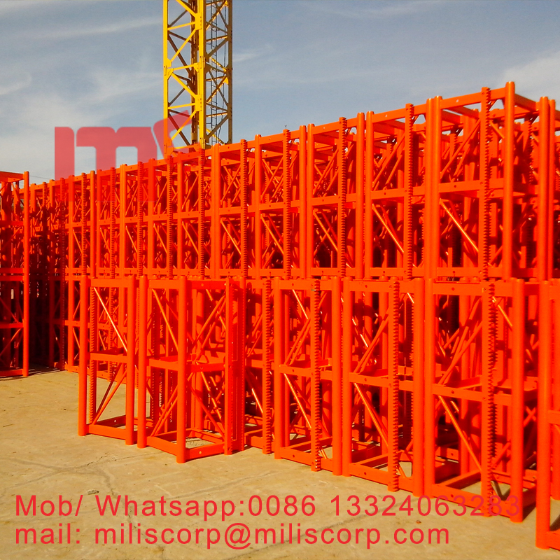 miliscorp construciton hoist mast section