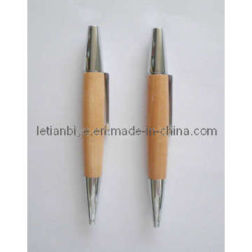 Maple Wood Promotion Gift Wooden Ball Pen (LT-C202)