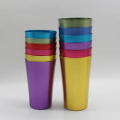 Multi Color Anodized Aluminum Cups Beer Tumbler Cup