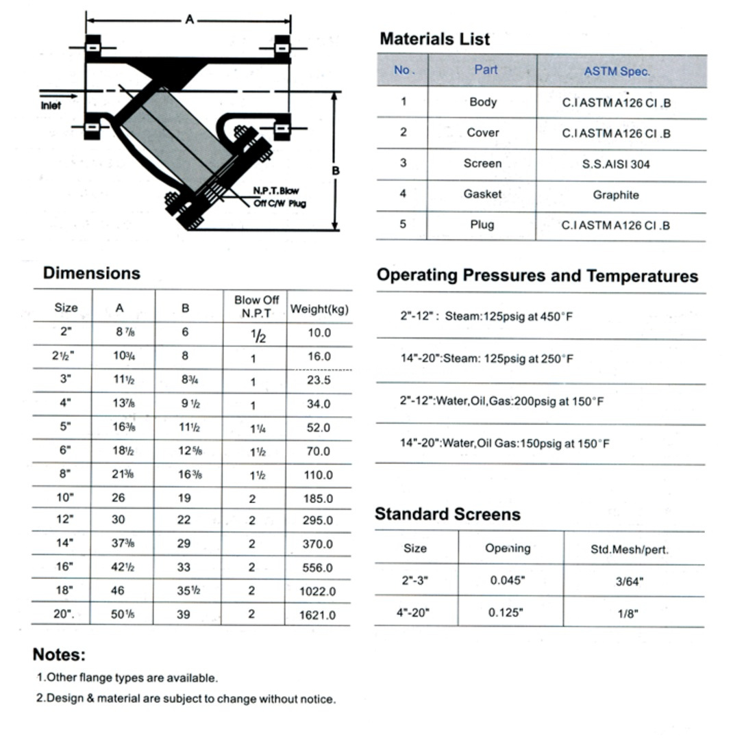 Y-Strainer