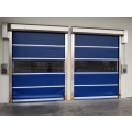 Fast action PVC stacking door for dock solution