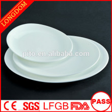 P&T wholesale restaurants plates, oval porcelain dinnerware, dishes