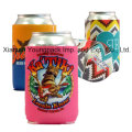 Custom Full Color Sublimation Neoprene Bottle Can Cooler