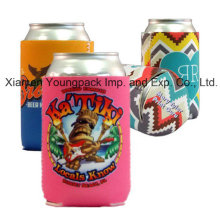 Custom Full Color Sublimation Neoprene Bottle Can Cooler