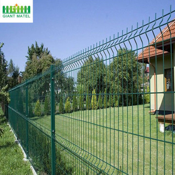 PVC Coated Triangle Bending Metal Wire Mesh Fence