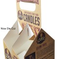 Wholesale coated paper nice handmade wine box