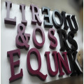 Metal Letter Signs for Business Painted or Plated