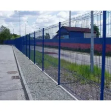 Coated Welded Curved Wire Mesh Farm Fence