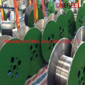 Flat steel bobbin mental spool for steel wire