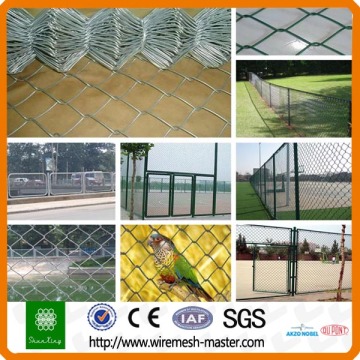 Diamond electric chaink fence panel