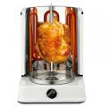 Table electric vertical rotating rotisserie grill