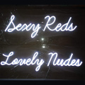 WHITE LIGHT LED NEON LETTERS