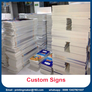 Publicidad impresa PVC Sign Boards para eventos