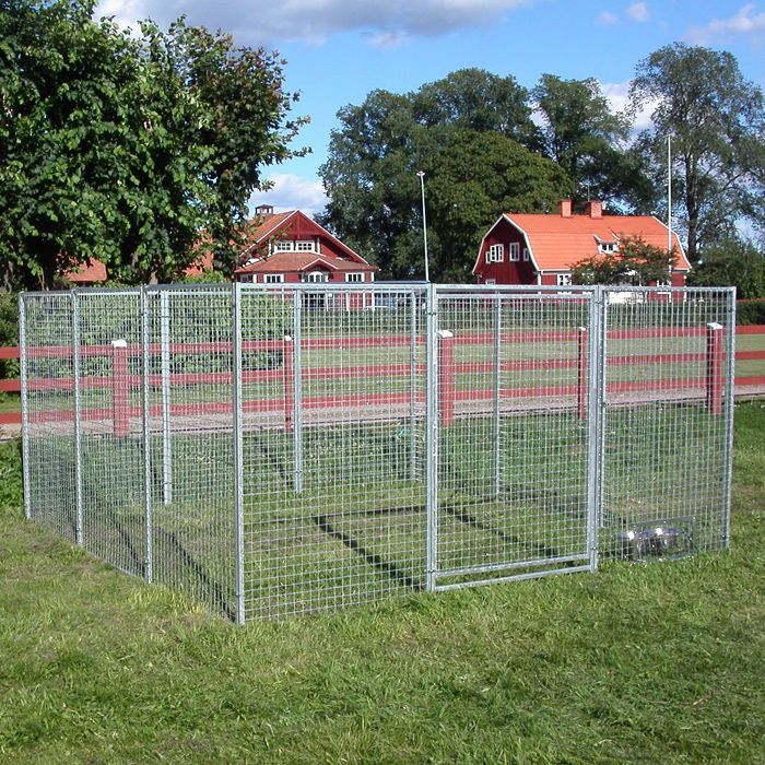 Galvanized Dog Run Panels