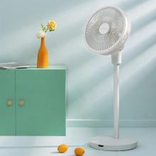 White 16" Stand Fan with Remote