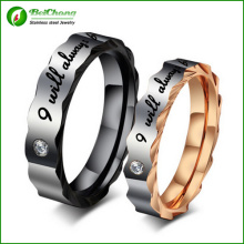 Bague de Couple plus récent Fashion Simple mariage