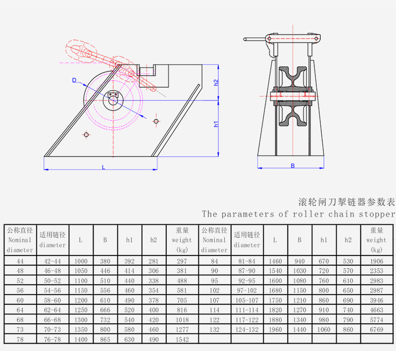 Chain Stopper Drawing