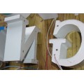 Wooden Letters Home Decor Sign