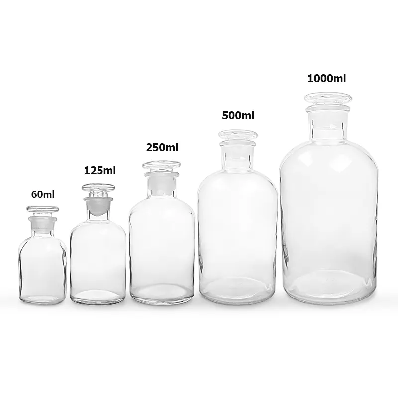 500ml Clear Reagent Bottle 500ml Clear Reagent Bottle