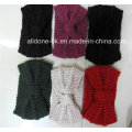 New Design 100% malha Headband Orelha Warmer Neckwarmer Lenço Turbante