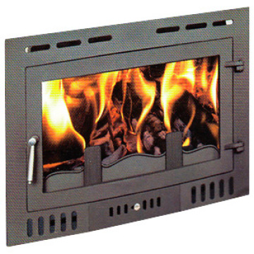 Ferro fundido inserir fogão (fipa077) / parede aquecedor, lareira