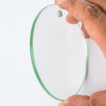 Vidrio de cristal de zafiro plano para reloj de estuche